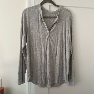 Aerie gray Henley
